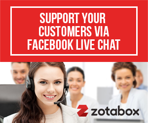 facebook live chat support