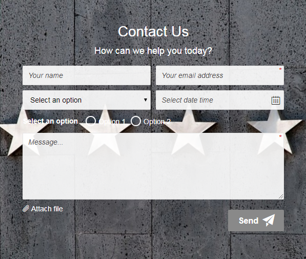 Shopify Contact Form