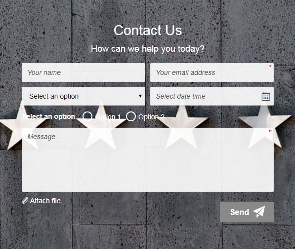 Constant Contact Contact Form