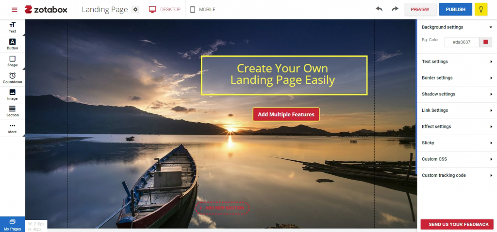 Wordpress Landing Page Builder